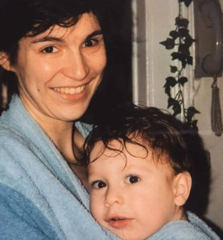 Christian Hojbjerg wife and son Pierre-Emile Hojbjerg.